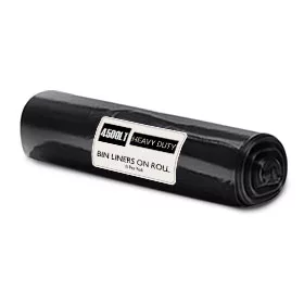 4500Ltr Heavy Duty Bin Liner 65<span style="text-transform:lowercase;">um</span> - Black [15 Roll]